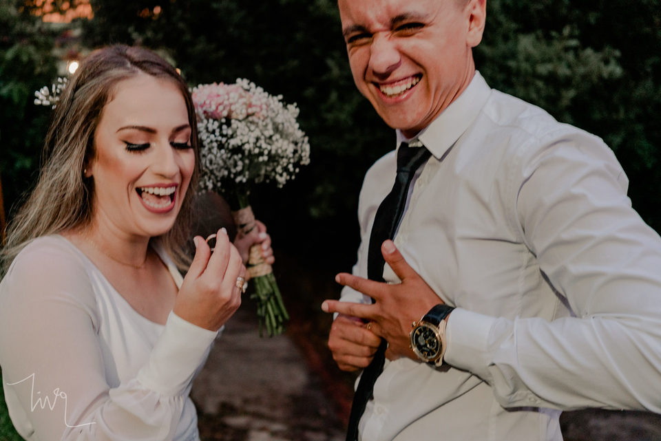 Fran e Lore: Um Sonho de Casamento no Jardim